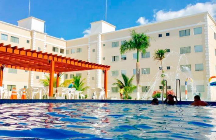 Encontro Das Aguas Thermas Apart 卡达斯诺瓦斯 外观 照片